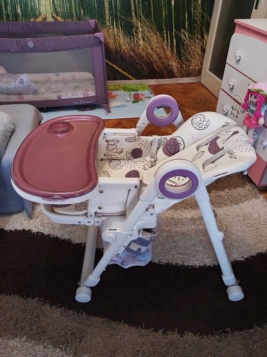 Детско столче за хранене Chipolino Master Chef,люляк