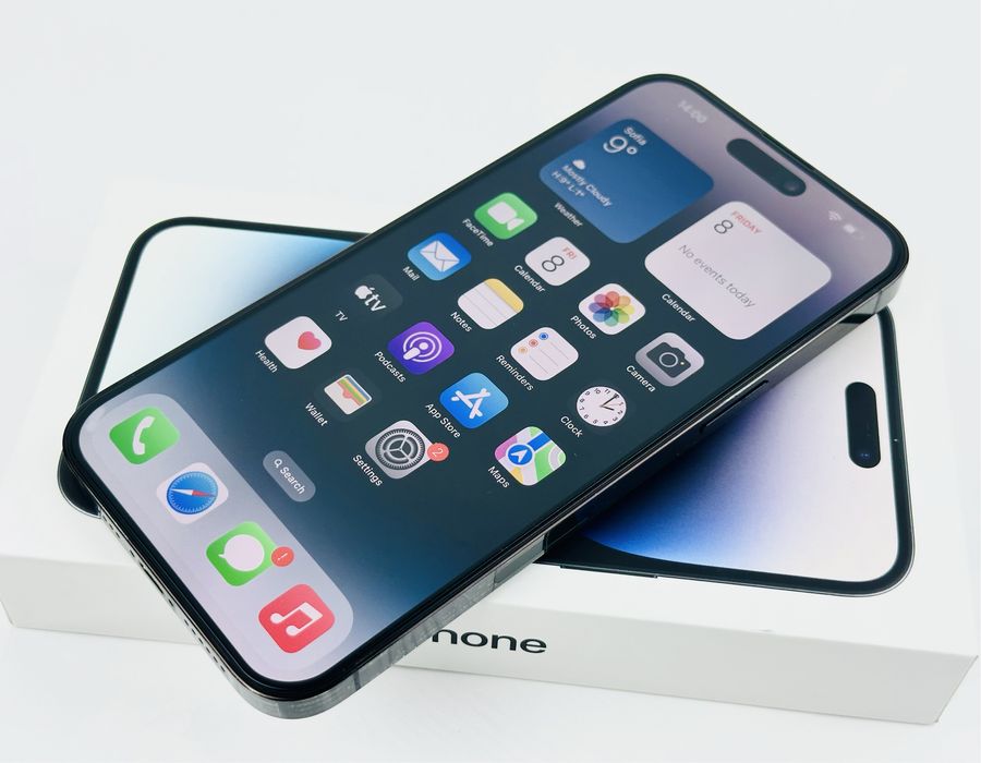 Apple iPhone 14 Pro 256GB Space Black Отличен! Гаранция!