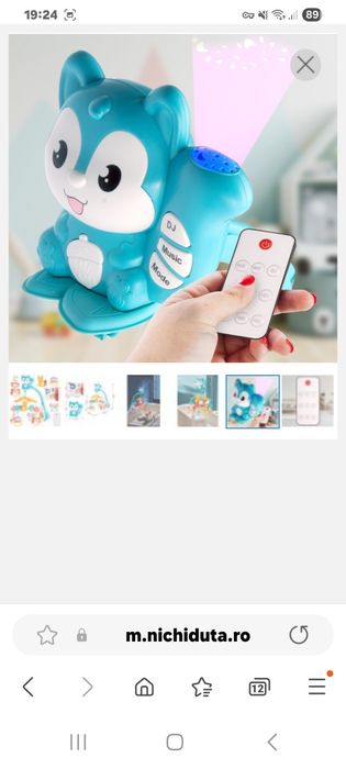 Carusel muzical si salteluta de activitati pentru bebelusi