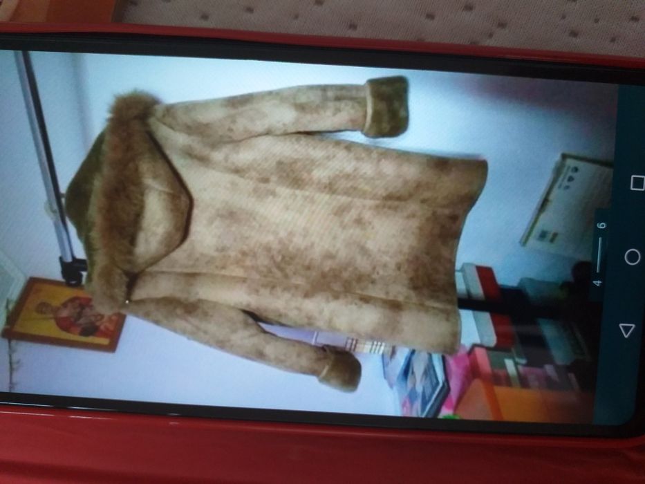 Cojoc crem gros damă