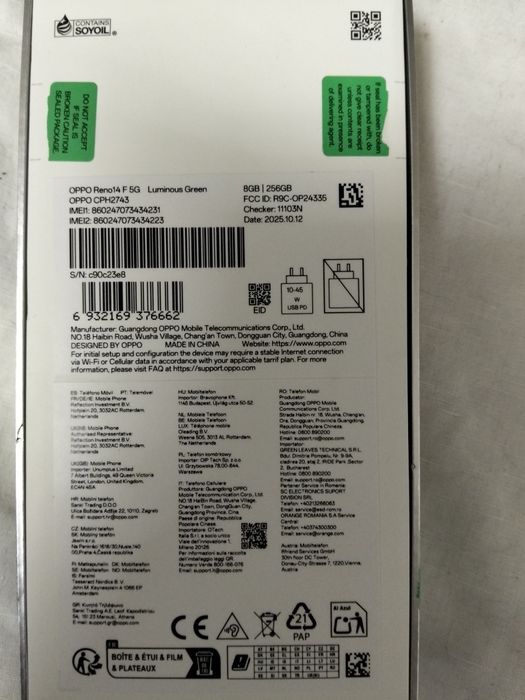Oppo reno 14f 5G