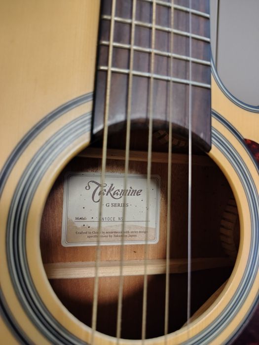 Chitara acustica Takimine  GN10 CE + geanta