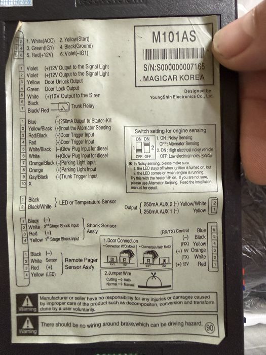 Magicar Korea M101AS, продаю