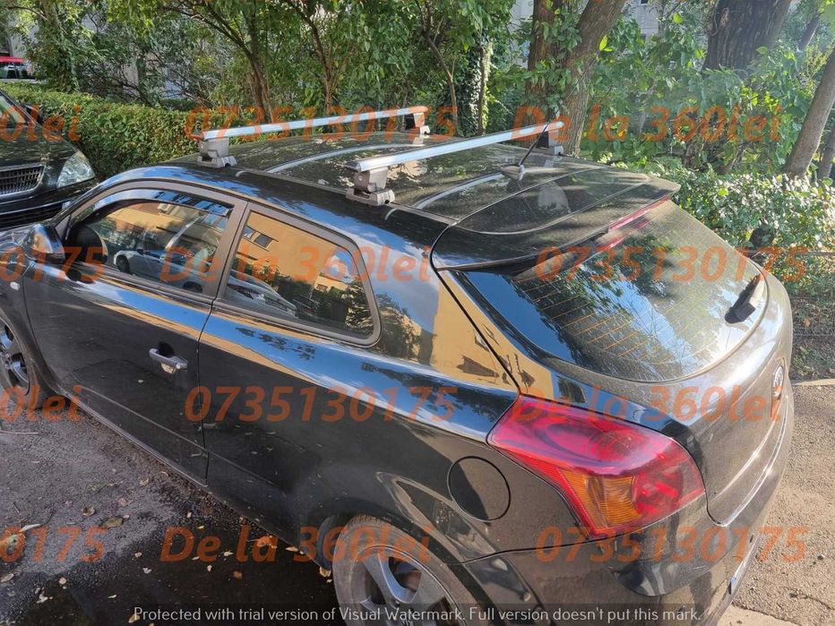 Bare transversale portbagaj HYUNDAI i20 i30 KIA Ceed Proceed ALUMINIU