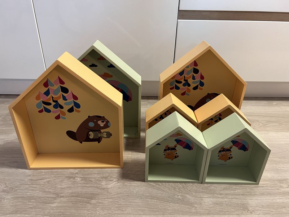 Vand casute din lemn pentru decor