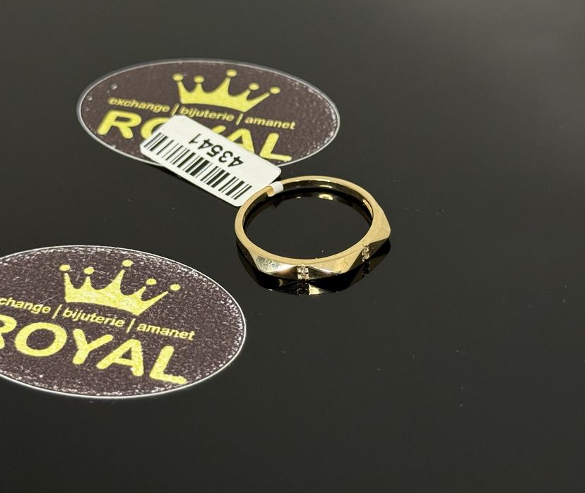 Bijuteria ROYAL : Inel AUR 14K NOU / 1.96 GR