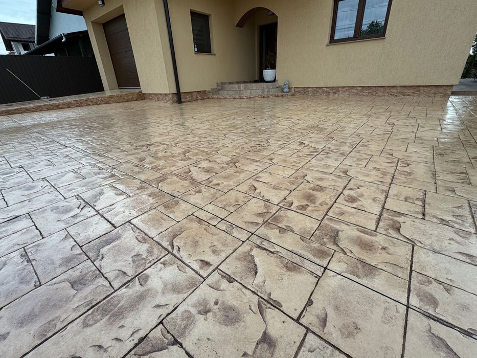 Beton Amprentat/ Elicopterizat