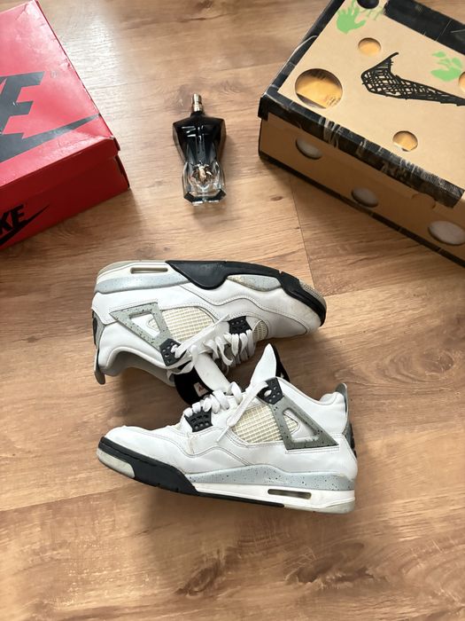 Jordan 4 White Cement