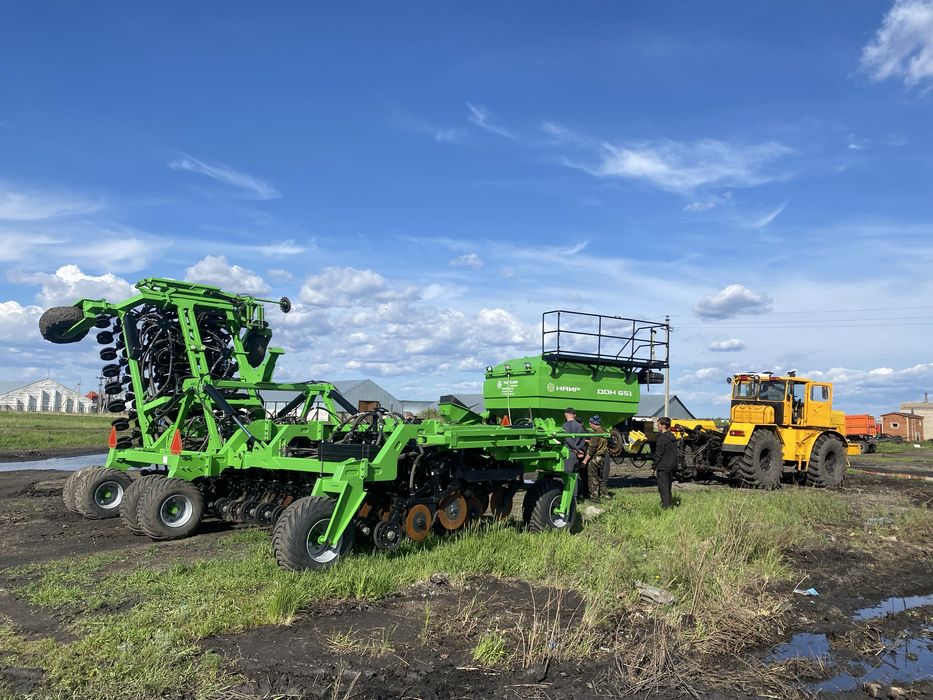 Посевной комплекс, дисковая сеялка.