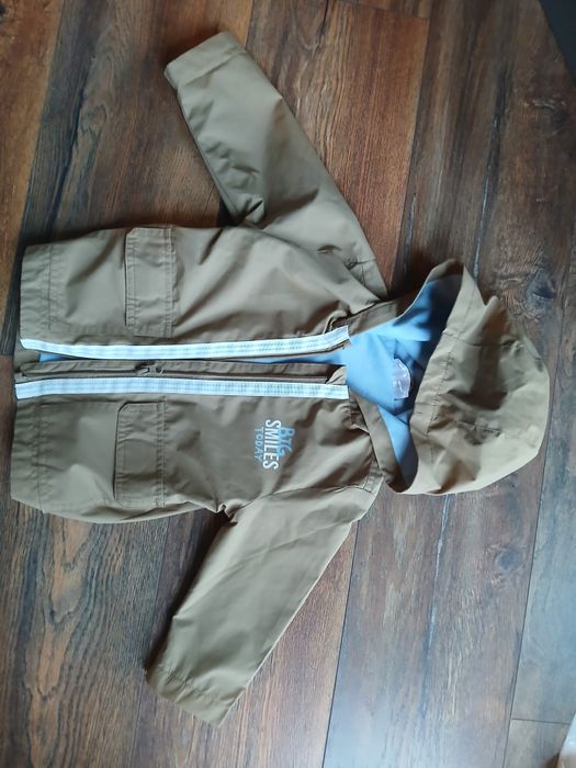 Лот от 7 връхни дрешки - ризи, якенца, елече 80