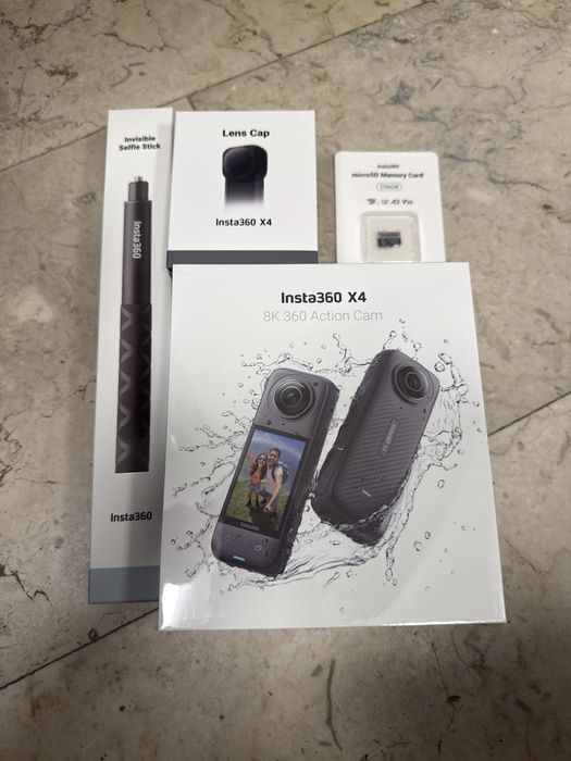 Camera actiune insta360 x4 adventure bundle sigilat