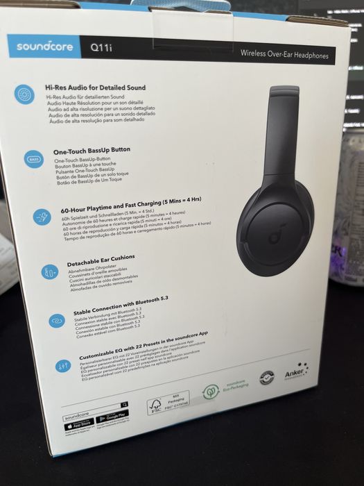 Casti wireless Soundcore Q11i (Anker)