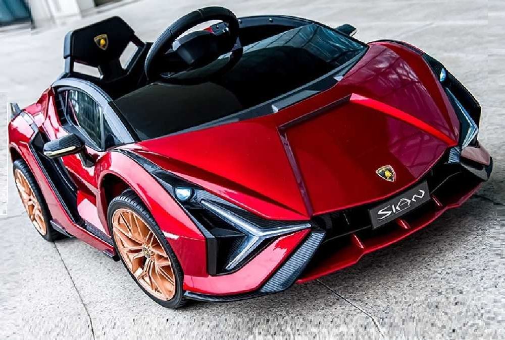 Акумулаторен КОЛА Lamborghini SIAN 4X4 12V батерия,MP3