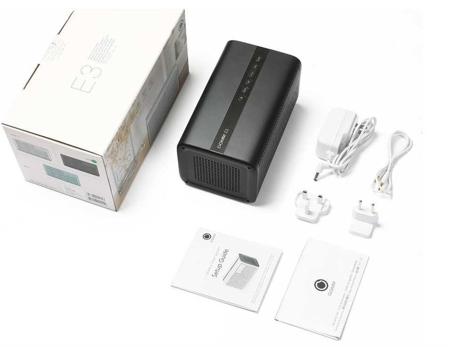 Boxa Inteligenta Wireless GGMM E3 | Wi-Fi, Bluetooth, Ceas LED, USB | NOUA