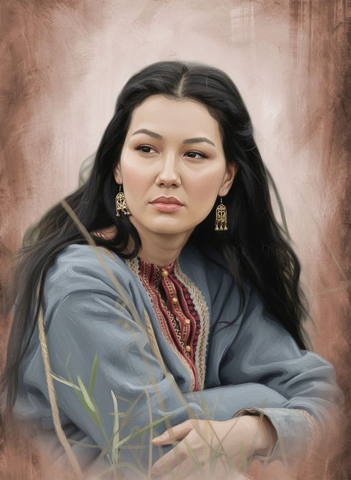 Портрет в стиле масло