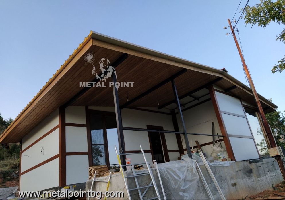 Сглобяеми халета, къщи, навеси и гаражи