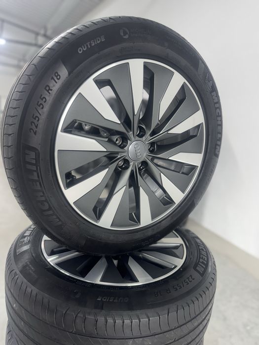 Jante Audi A6 C7 C8 R18 Originale Michelin de vara 80%