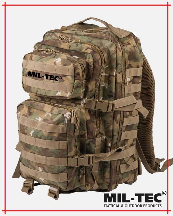 Rucsac Miltec Camuflaj Stil Combat Ranita Armata Uniforma Militar 36L