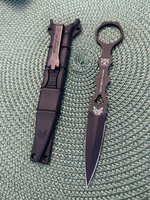 Нож SOG SEAL XR, Benchmade SOCP и Adamas Mini Magnacut