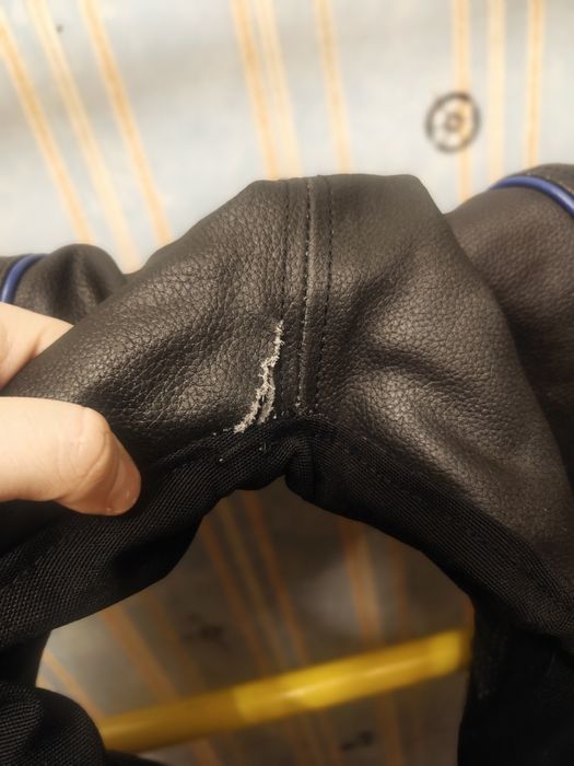 Мотоштаны кожаные