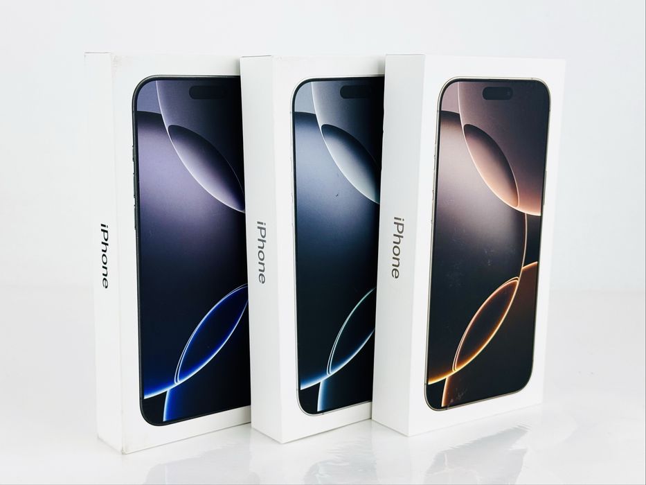 НОВ! Apple iPhone 16 Pro Max 512GB Black / Desert / White / Natural