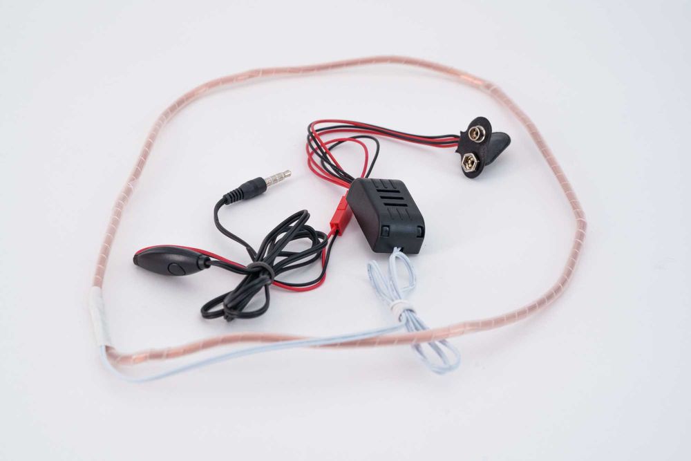 Handsfree de copiat cu microvibratii pe timpan sisteme casca magnet