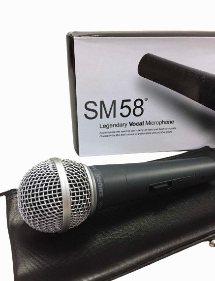 Чисто нов вокален, жичен, професионален микрофон SM-58