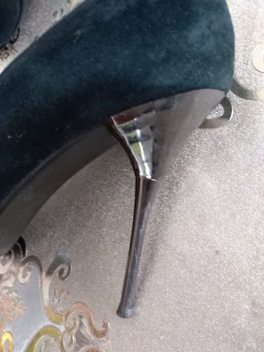 Туфли из натуральной замши