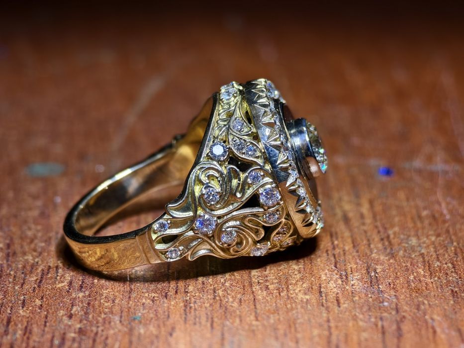 Печатка с бриллиантами