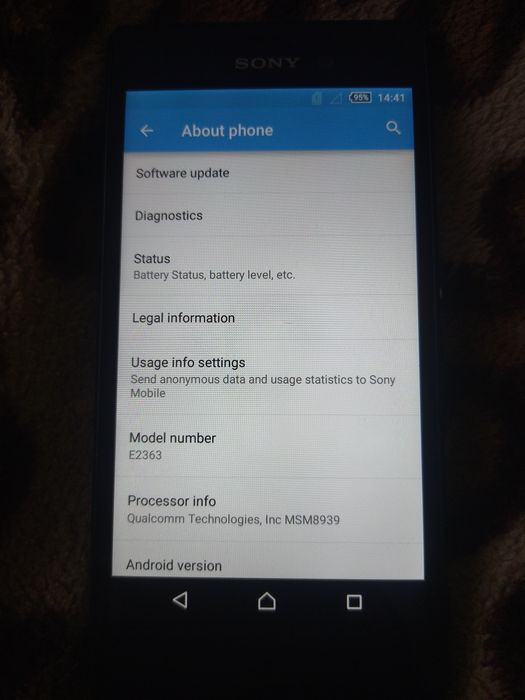 Telefon Samsung/Sony m4 Aqua