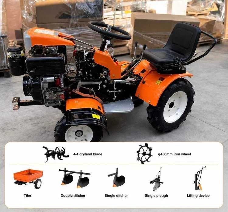 Мини трактор SAAB Культиватор, Tiller R001 /Mini traktor / kultivator