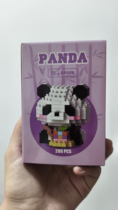 Bricks пандочки и динозавры