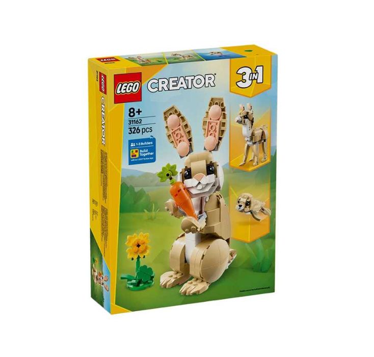 Lego Creator 3-in-1 31162 - Bunny Animal Figure