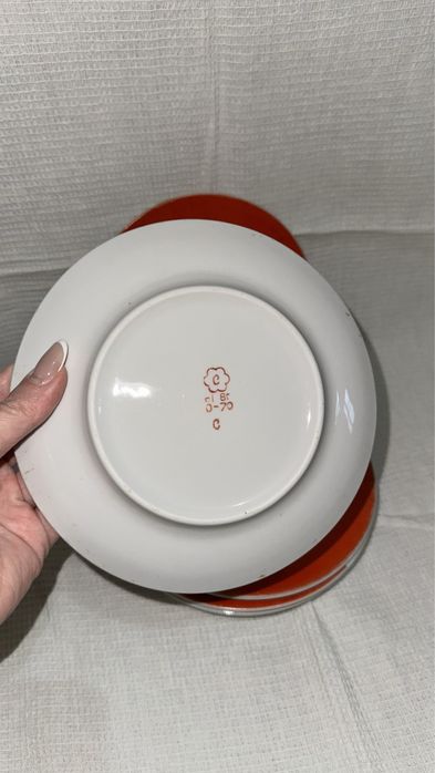 Советские тарелки японские и другие