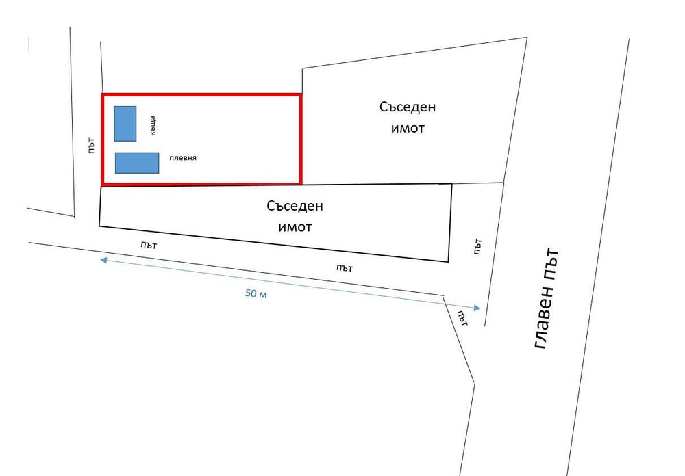 Продава се Парцел в с. Извор, Област Пловдив - 500 кв.м за 40 €/кв.м - Снимка #3