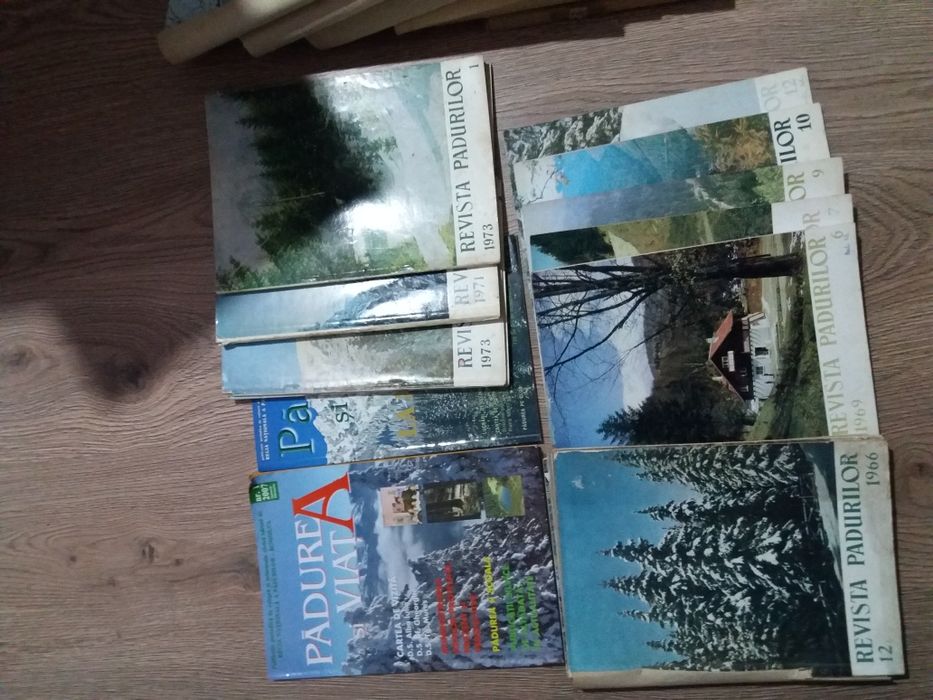 revista Padurilor ani 60-70-80 colectie.