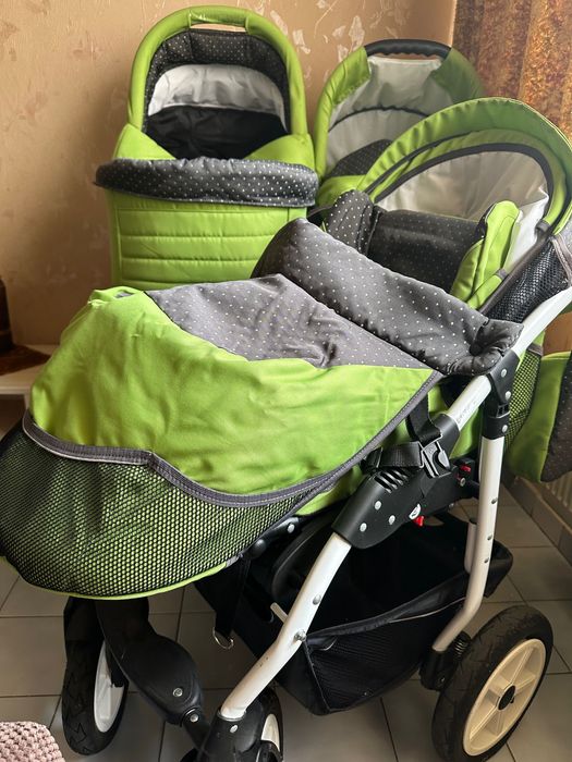 Бебешка количка 3 в 1 + подарък : бебешка вана