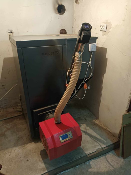 Котел за парно на пелети