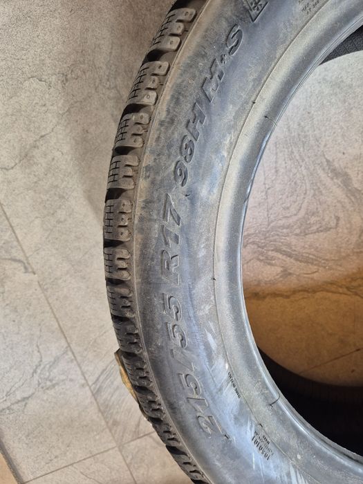 Vând cauciucuri 215/55/17 M+S set complet imp Germania//Pirelli// Noi nouțe