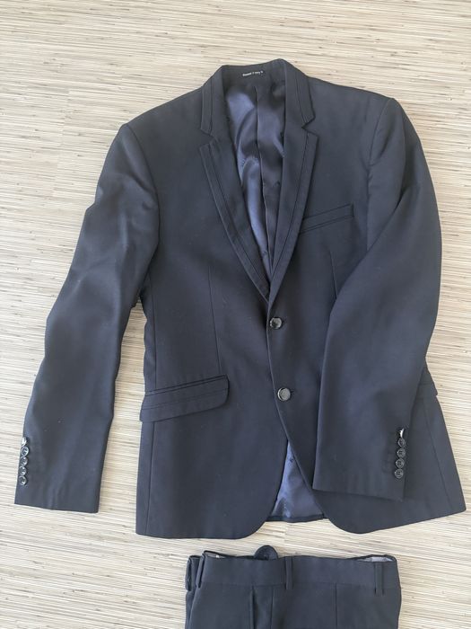 Costum barbatesc, negru marimea 46