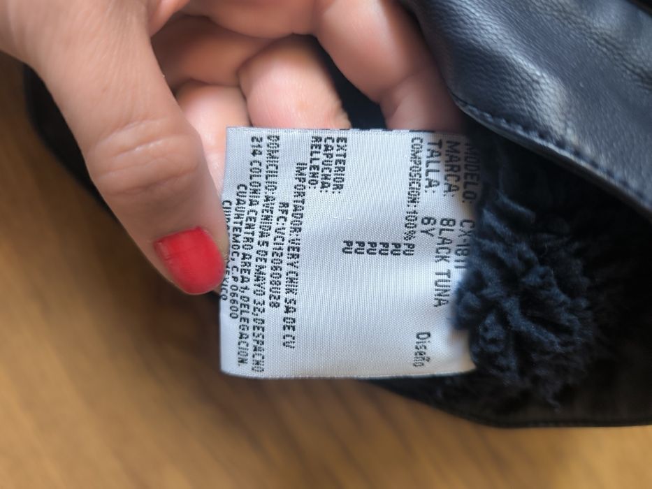 Кожено яке Black Tuna ,размер 6 години