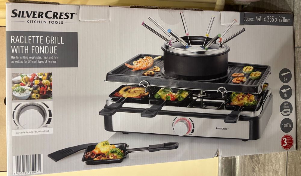 Silver Crest Грил с фондю
