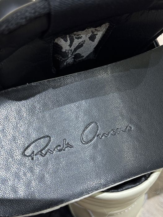 Rick Owens Geobasket Jumbo laces