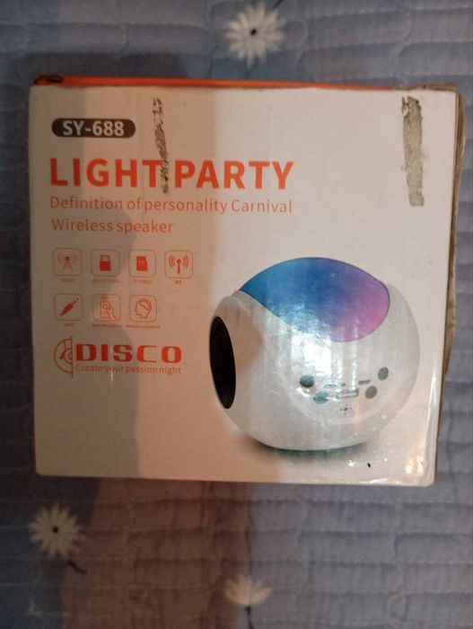 Беспроводная колонка Light Party SY-688.