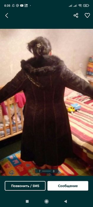 Продам женскую дубленку