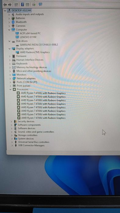 Лаптоп Lenovo - Laptop Леново