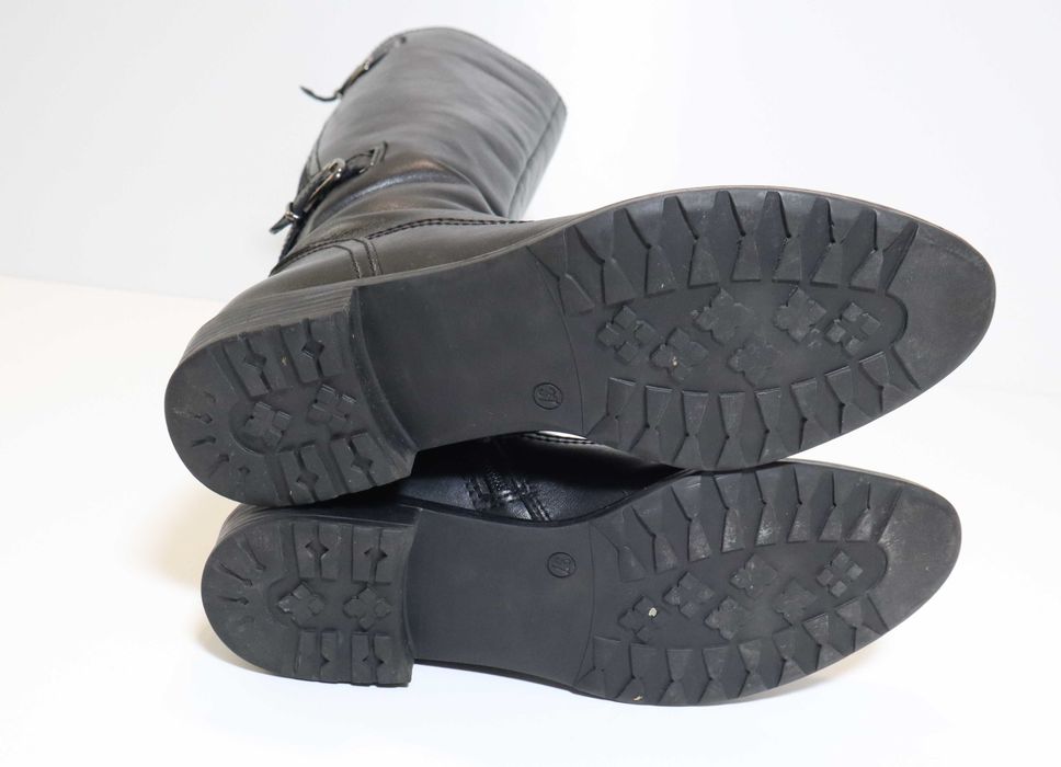 Cizme lunigi riding negre marimea 37 interior 25 cm