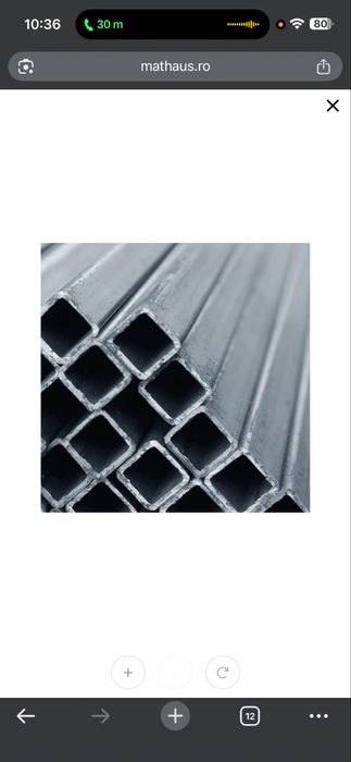 Stalpi gard la 2,5 m