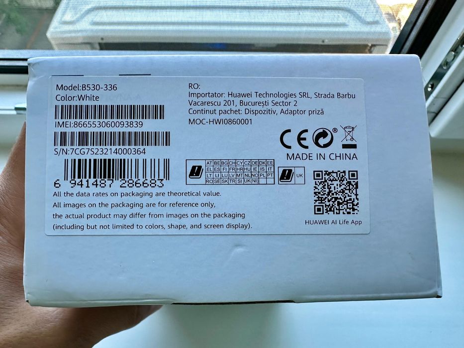 Router Wi-Fi LTE HUAWEI CPE 3 B530-336, 300Mbps dual-band