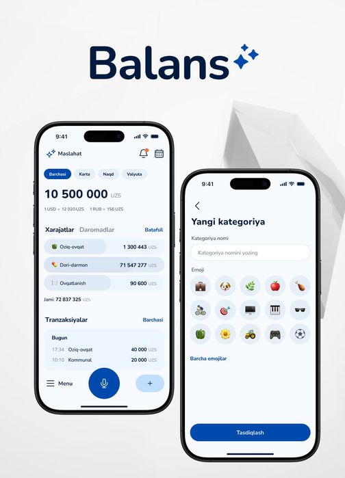 Biznesingiz uchun zamonaviy veb-sayt va mobil ilova yaratamiz